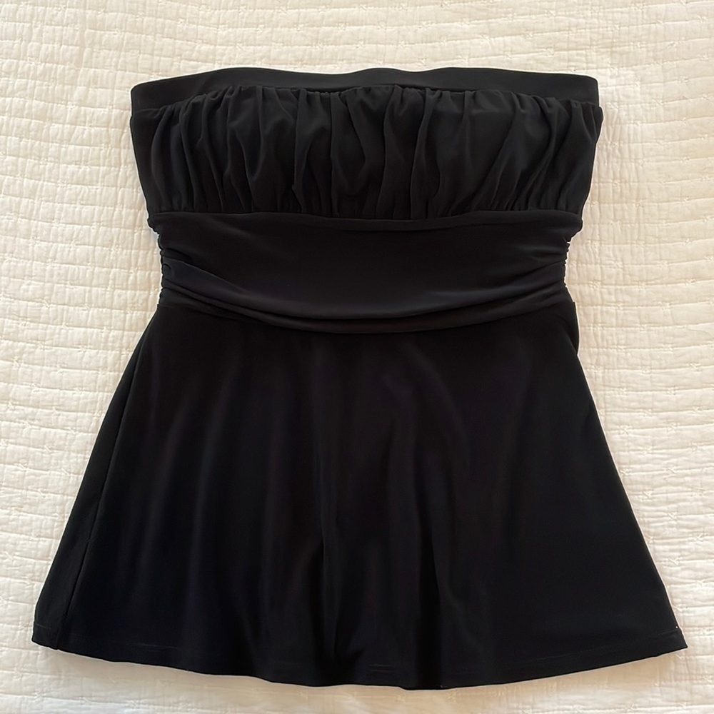 White House Black Market Strapless Top